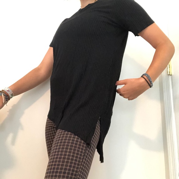 ribbed a-line zara tshirt - Picture 3 of 3